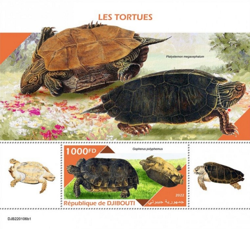 Sea Turtle Postage Stamps of the World